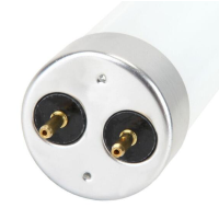 LED灯管T8两针日光节能灯管支架一体化 T8双端1.2米16W (25支装) 白光