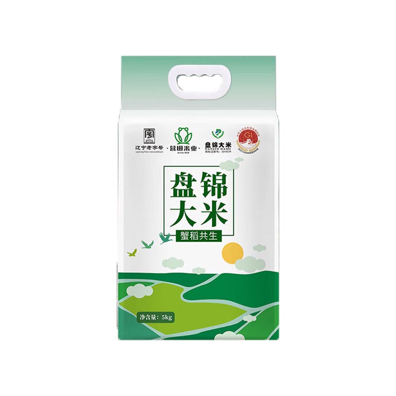 盘锦大米 营田辽宁老字号营田东北蟹田生态米 5kg