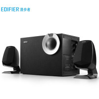 漫步者(EDIFIER)R201BT 2.1声道电脑音响 蓝牙音箱 桌面游戏音响 台式机笔记本音响 黑色