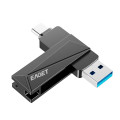 忆捷(Eaget) U盘 CF68-64G 双接口手机电脑多用旋转金属优盘 Type-C USB3.2 (个)