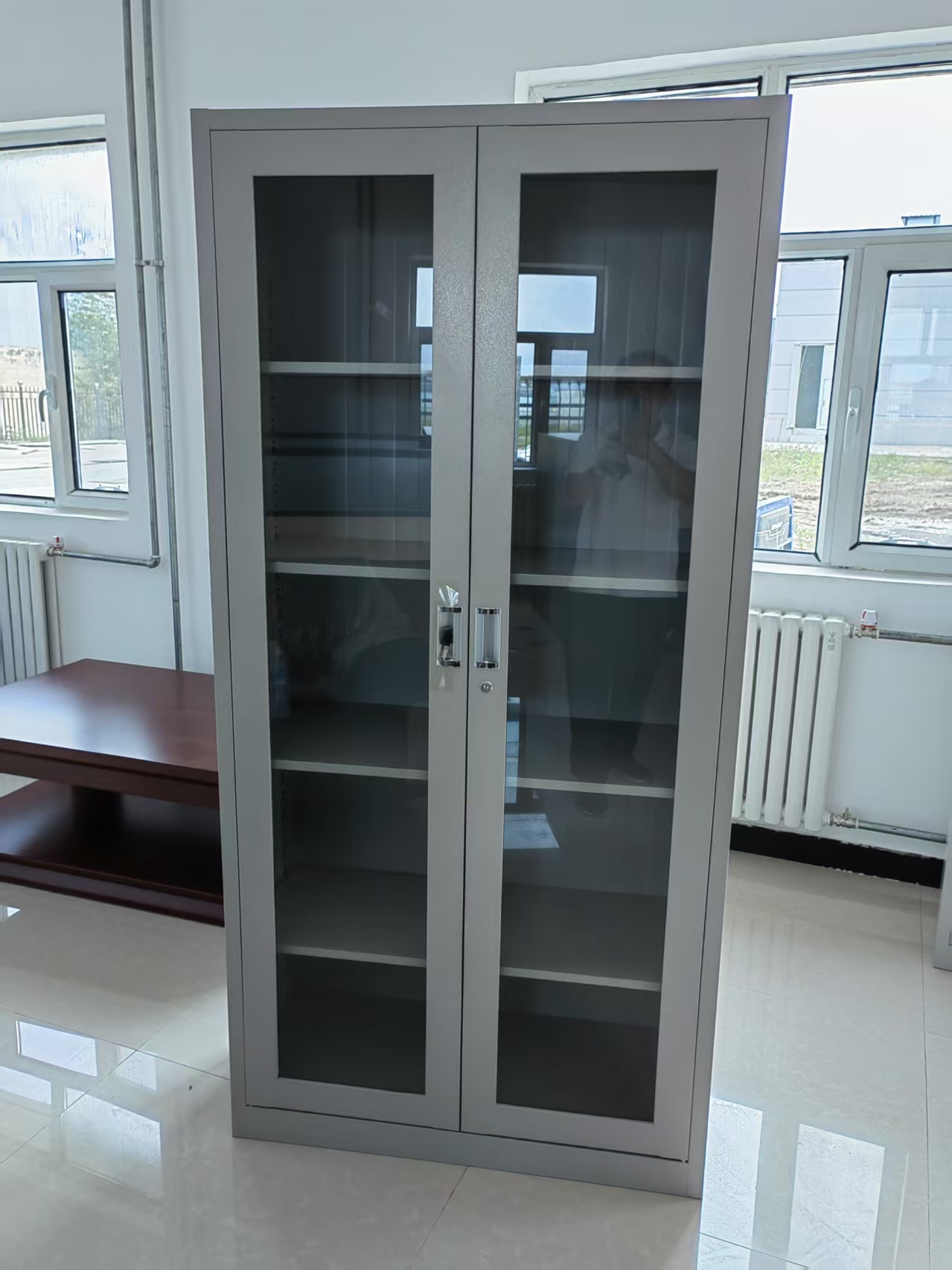 鑫欣韵 文件柜(通玻)加厚1850*900*390mm 个高清大图