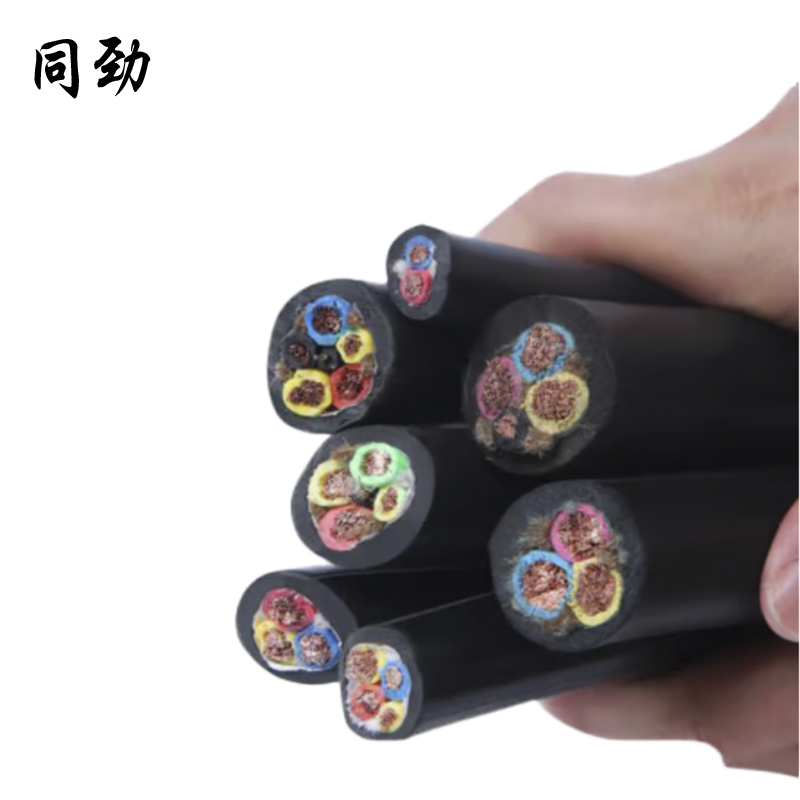 同劲 铜芯橡套软电缆高清大图