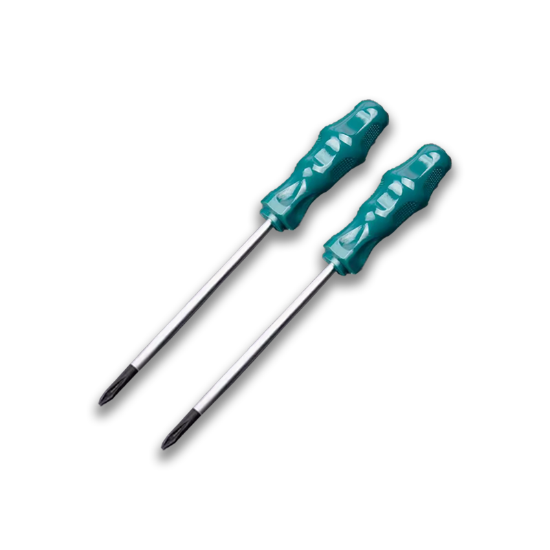 立伟铁牛绿胶炳螺丝刀5*100mm十字型/把高清大图