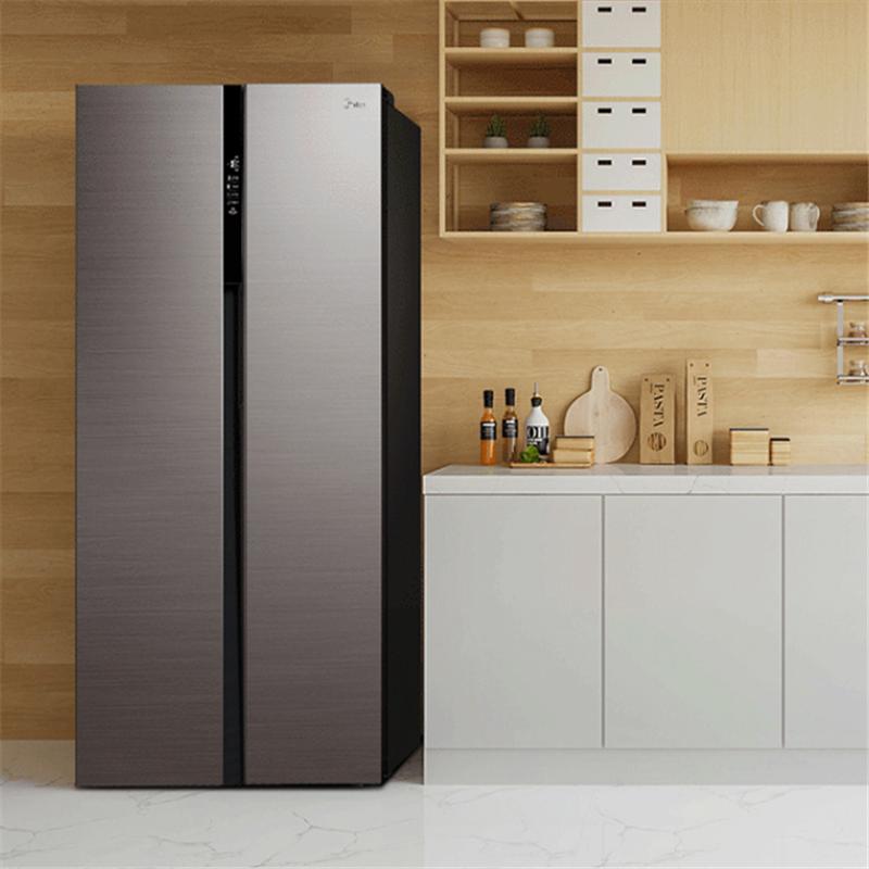 美的(Midea) 美的BCD-552WKPM 风冷无霜变频节能大容量对开门冰箱
