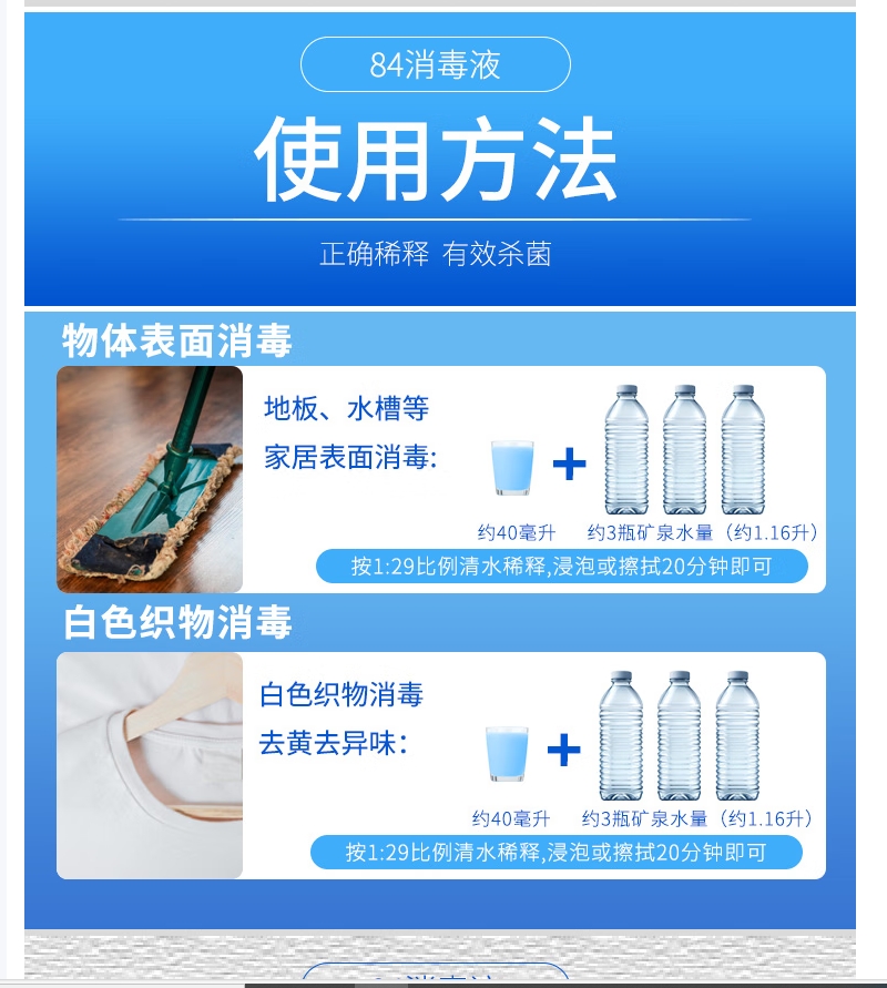 清和绿湾84消毒液20L高清大图