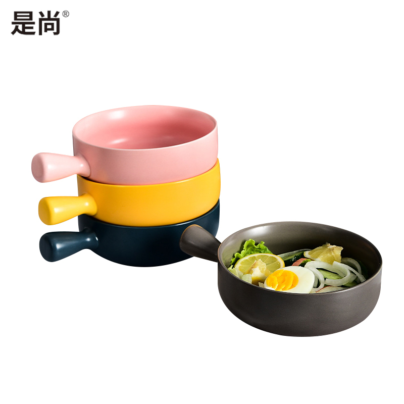 是尚 陶瓷沙拉碗 焗饭碗 汤面碗