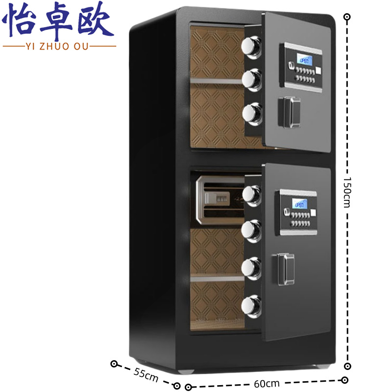 怡卓欧密码文件柜双门1.5M密码台高清大图