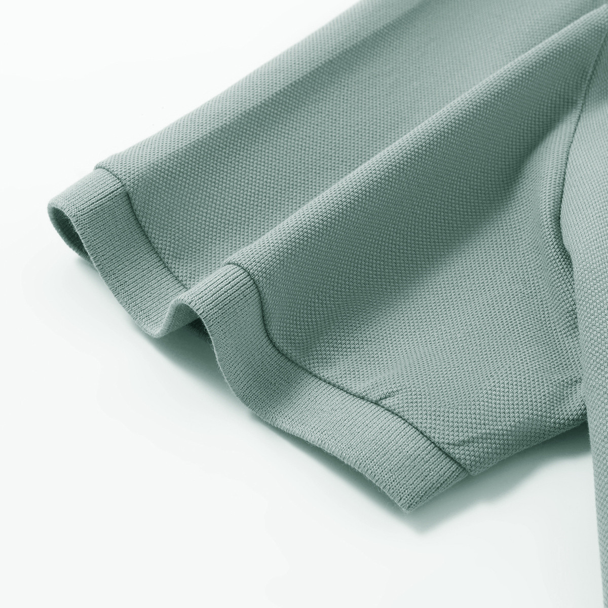 鳄鱼恤CROCODILE 夏季商务POLO衫男吸汗透气短袖T恤高清大图