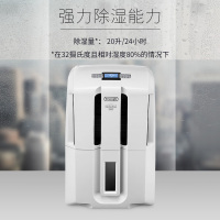 意大利德龙(DeLonghi)除湿机 DDSE20 家用办公室20L/天大除湿量 空气净化抽湿机干燥机吸湿器