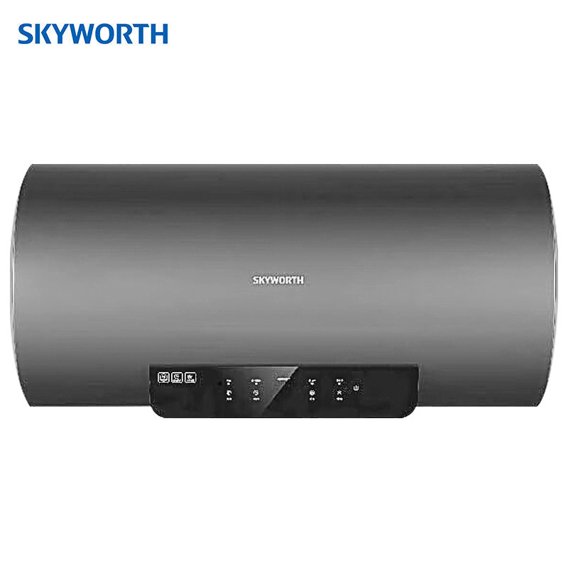 创维(Skyworth)热水器 50升储水式电热水器 家用安全 出租房节能省电DSZF-5501-50灰