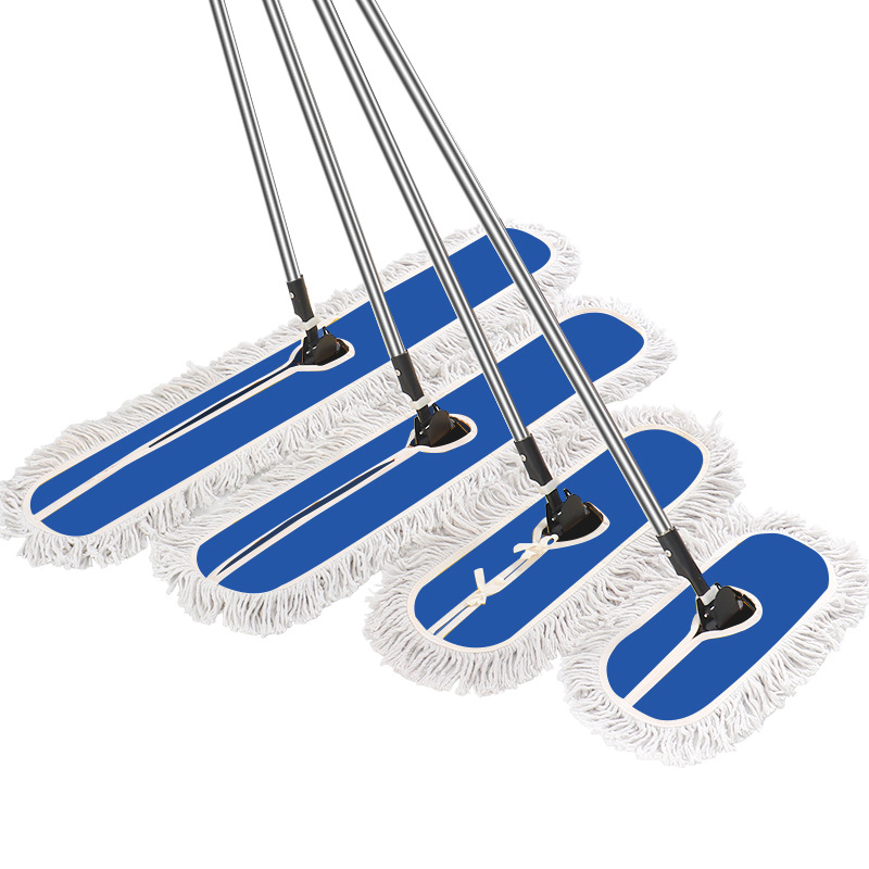 居尚大号尘推60cm 木地板大理石瓷砖吸水棉纱平板拖把高清大图