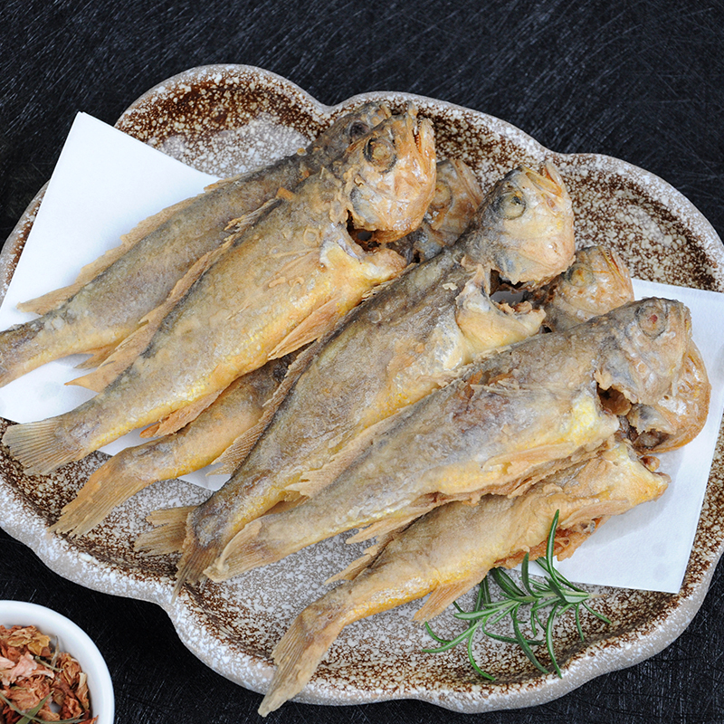 纯色本味 舟山三去小黄鱼 黄花鱼 400g/袋 (去腮去鳞去内脏)海鲜水产