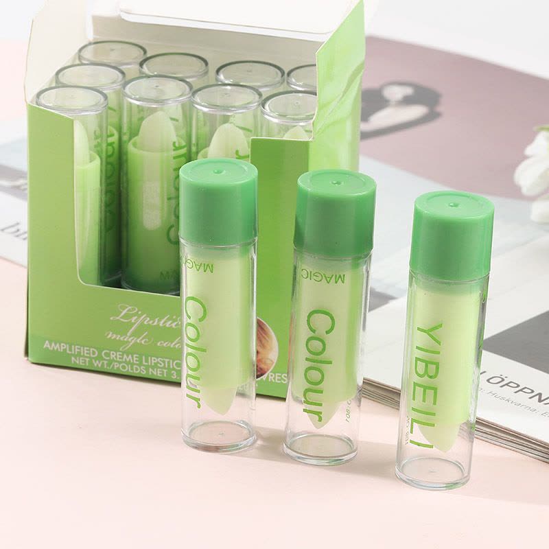 [2只装]美钰媄佳变色口红唇膏 温变滋润防水润唇膏3.5g图片