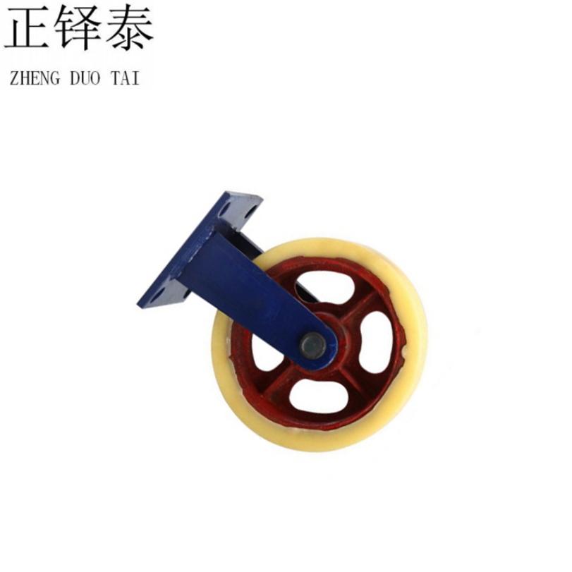 正铎泰 尼龙铁芯重型定向轮10寸250mm/个高清大图