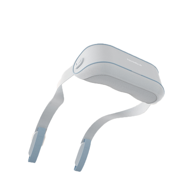 和正(HEZHENG) 肩颈揉捏按摩器 红光热敷 功率3.5W电压5V HZ-N1 云灰蓝 / 台