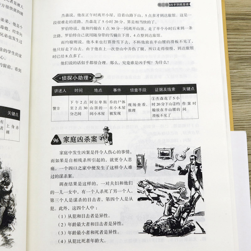 [正版]2册 世界上挑战大脑的500个侦探推理游戏+哈佛大学的500个侦探游戏 书籍高清大图