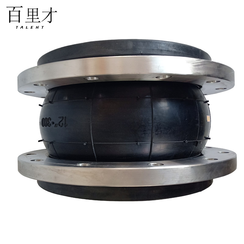 不锈钢橡胶软连接 DN25高清大图