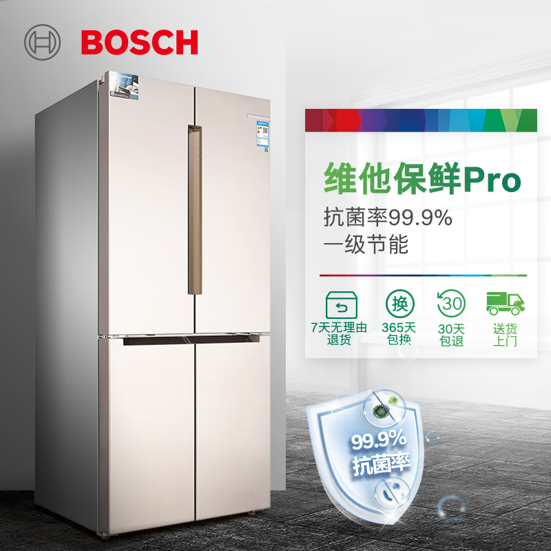 博世十字门冰箱bcd472wkfn86a168c