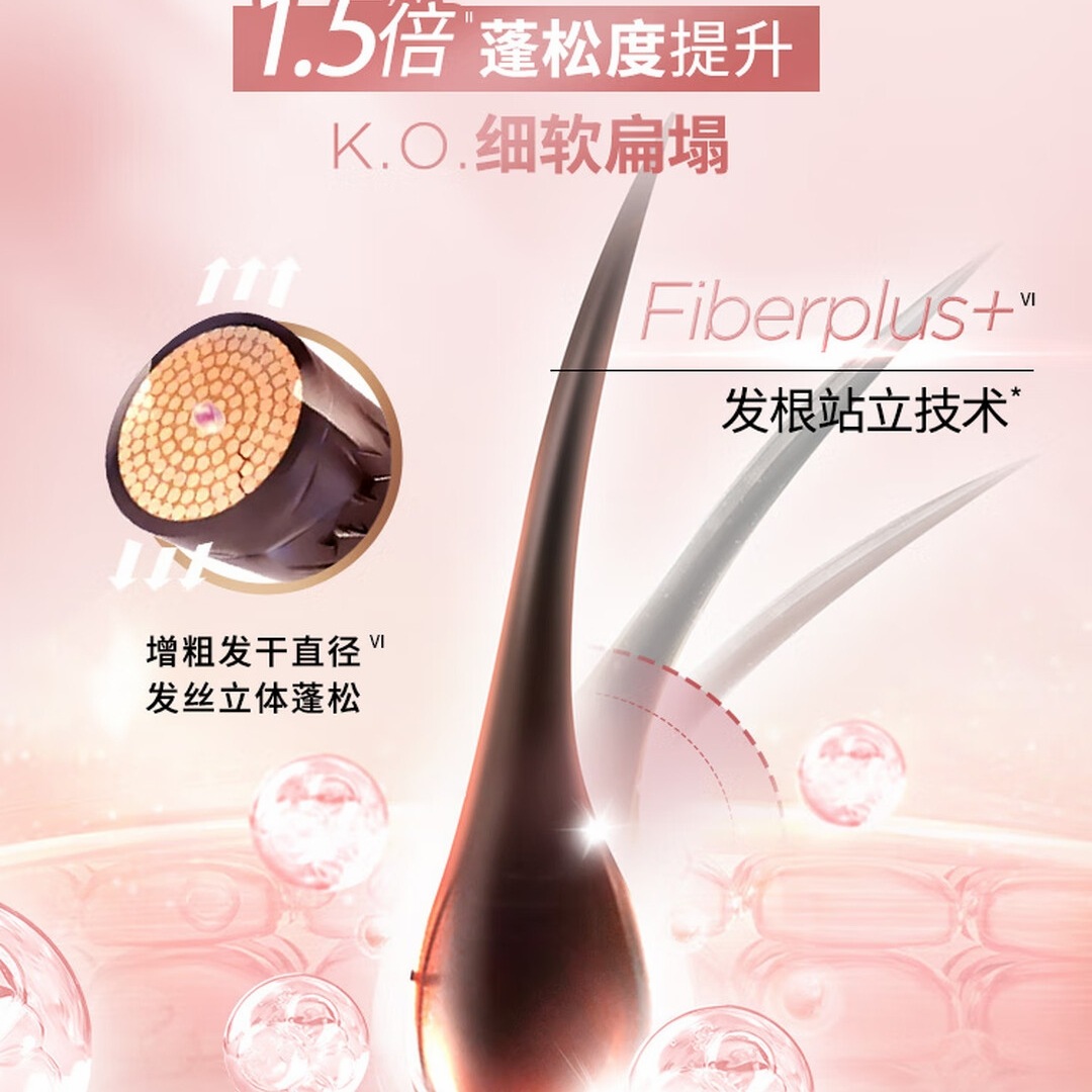 施华蔻(Schwarzkopf)丰盈韧养型润发乳400ml(护发素 发根蓬松丰盈控油)(新老包装)高清大图