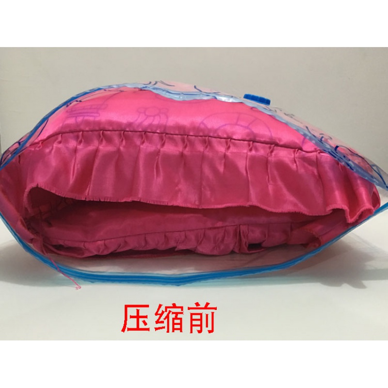 5只装真空压缩袋收纳袋棉被特大号 抽真空密封袋衣物中号送手泵收纳袋 三维工匠高清大图