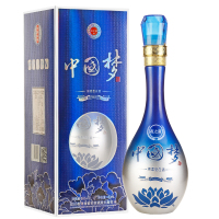 【酒厂自营】江苏洋河镇白酒 精致礼盒装 中国红梦 原浆酒 52度480m l粮食酒 婚庆喜宴酒水 两瓶 特价