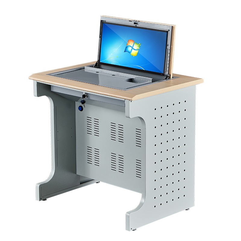 鑫木樽翻转电脑桌80cm个高清大图