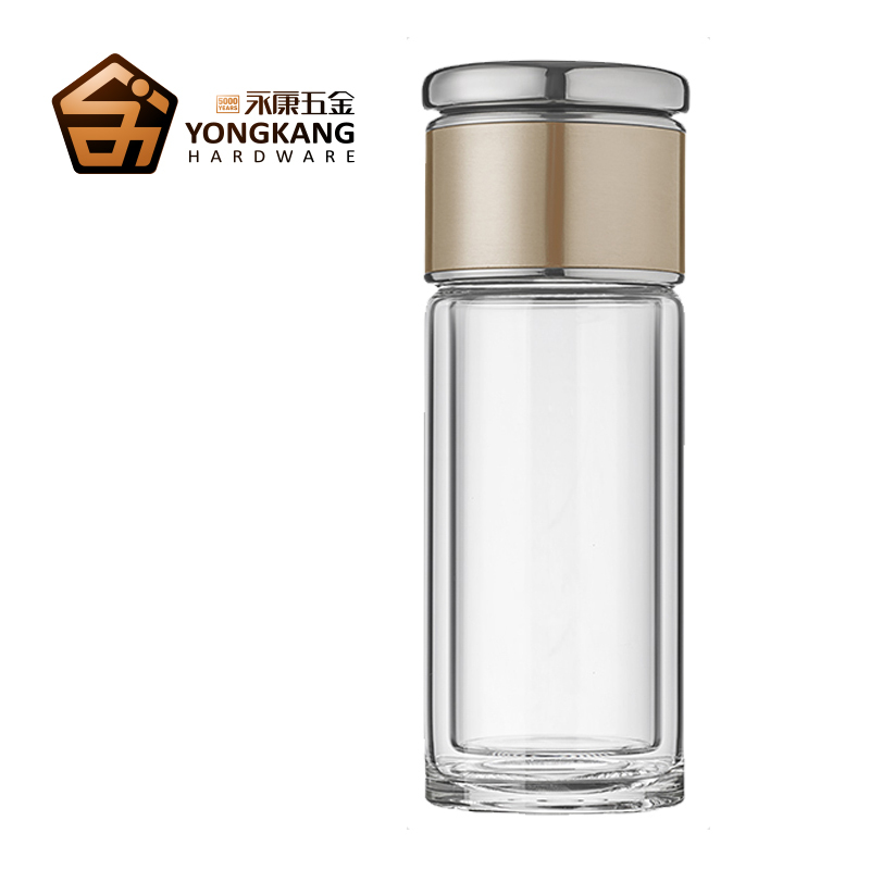 古森茶水分离泡茶玻璃杯230mL/280mL