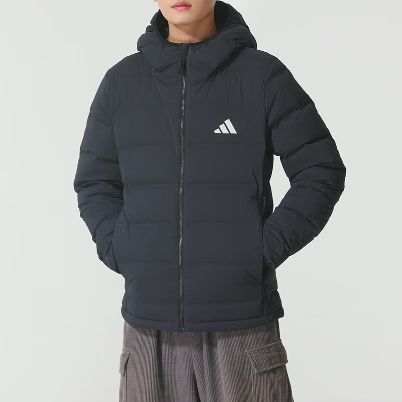 阿迪达斯（adidas）男装新款运动服潮流时尚保暖休闲羽绒服外套KH3993 ZP高清大图