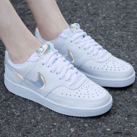 耐克(Nike)女鞋 COURT 镭射勾运动鞋耐磨休闲鞋复刻低帮板鞋 CW5596-100 36.5/230/6