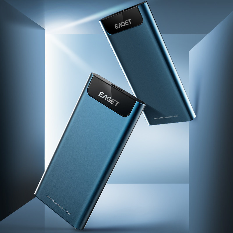 忆捷 移动固态硬盘USB3.1[1TB]手机type-c外接盘便携迷你 适用于联想台式机笔记本高清大图