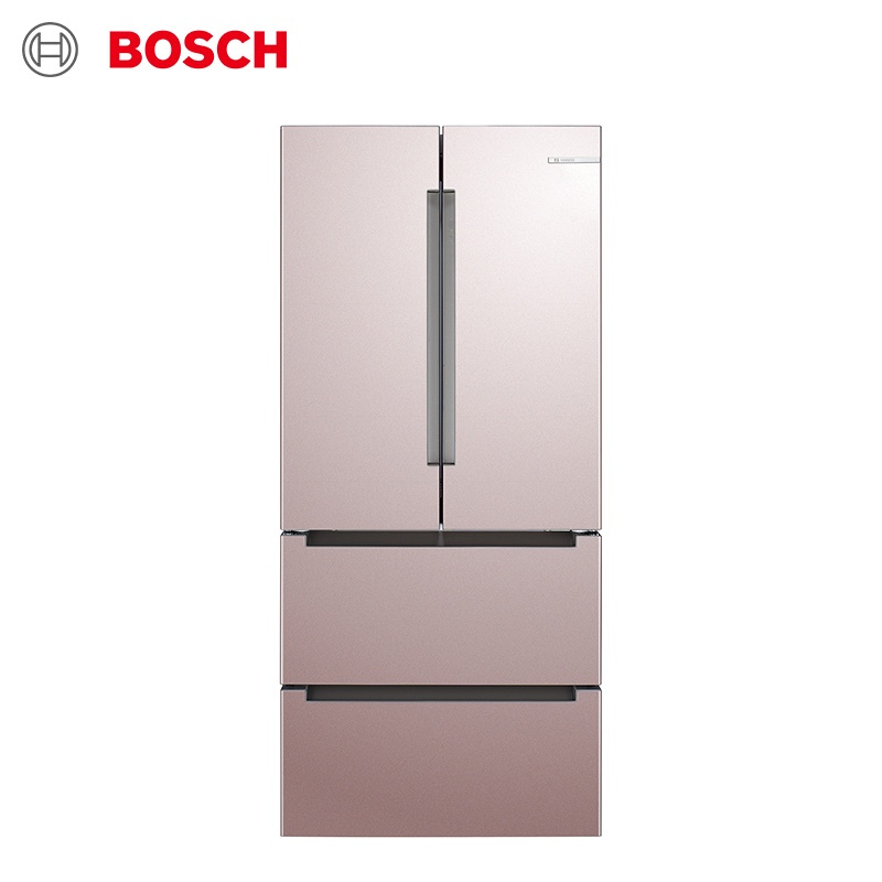博世 BOSCH 478L 风冷无霜 变频多门冰箱 维他保鲜 铂金净风(玫瑰金) BCD-478W(KFN86A166C
