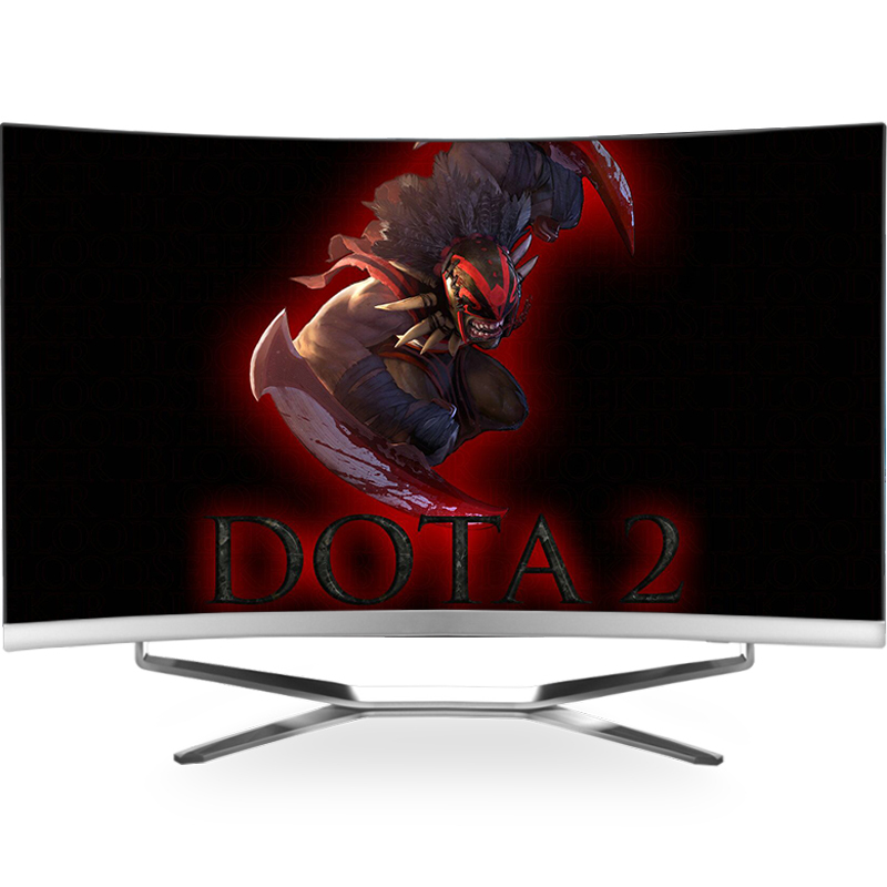世纪之星 27英寸曲面一体机电脑 窄边框 酷睿i7/GTX1050 D5独显/8GB内存/256GB固态 家用办公娱乐游戏学生台式一体机电脑 台式机 电脑一体机 内置无线WIFI