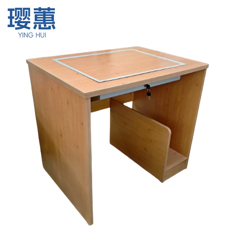 璎蕙翻转电脑桌 单人位 张高清大图