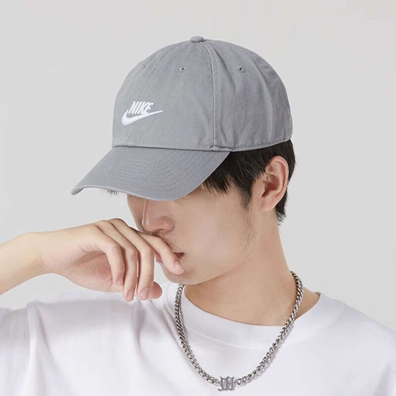 耐克(NIKE)男女帽子2023年夏季休闲旅游户外遮阳鸭舌棒球运动帽FB5368-073