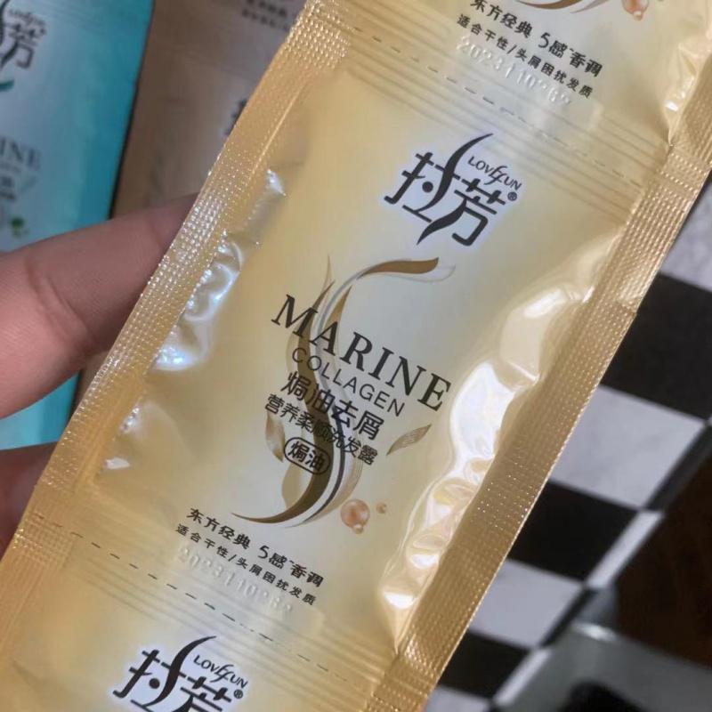 拉芳袋装洗发水8ml沐浴露10g宾馆浴室小包洗头膏沐浴乳高清大图
