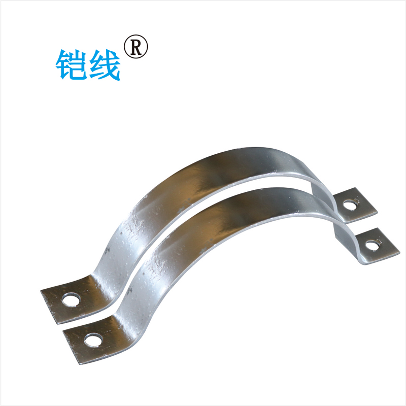 铠线 电料辅件 电力金具 成套抱箍 -5*50mm D240mm/套高清大图