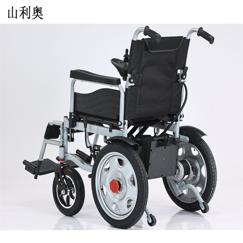 山利奥 电动轮椅 低靠背中轮款 1个高清大图