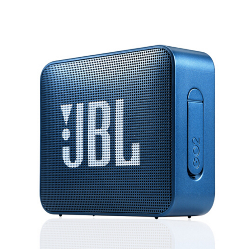 JBL GO2 音乐金砖二代 蓝牙音箱 低音炮 户外便携音响 迷你小音箱 可免提通话 防水设计 海军蓝