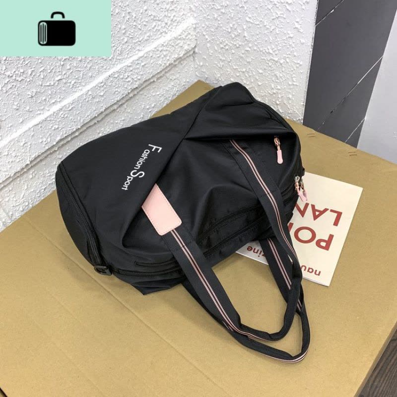 男女健身运动包干湿分离短途出差手提训练包单肩网红旅行包游泳包NEW LAKE男士手提包图片