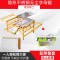 高配双隐形不锈钢锯台 木工切割台无尘子母台锯推台电锯精密工作台圆盘多功能一体机台剧