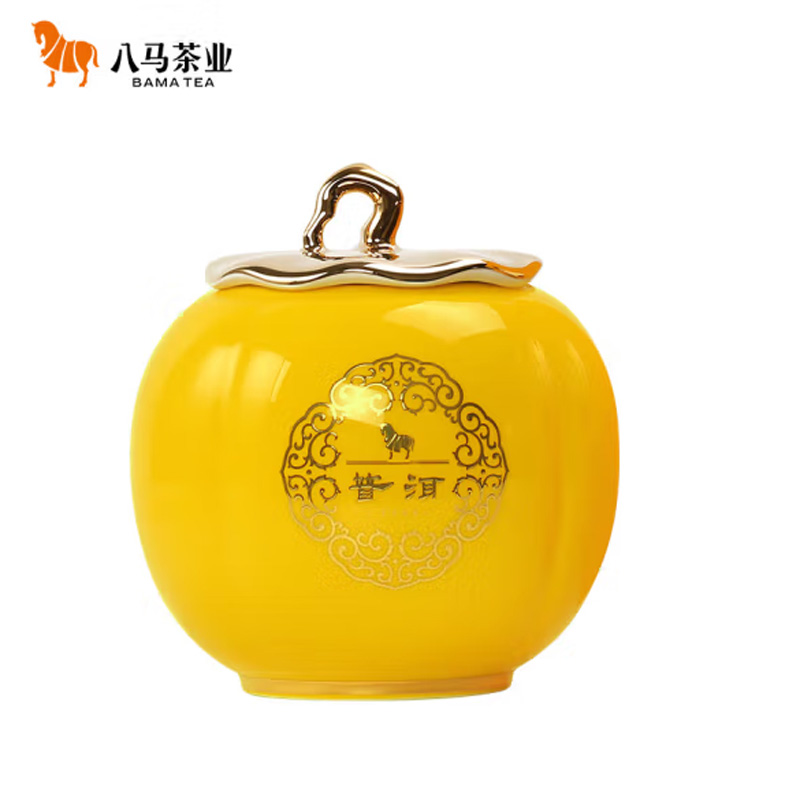 八马茶业(BAMA TEA)东湖之光·普洱茶熟茶A-120克(15包)/盒