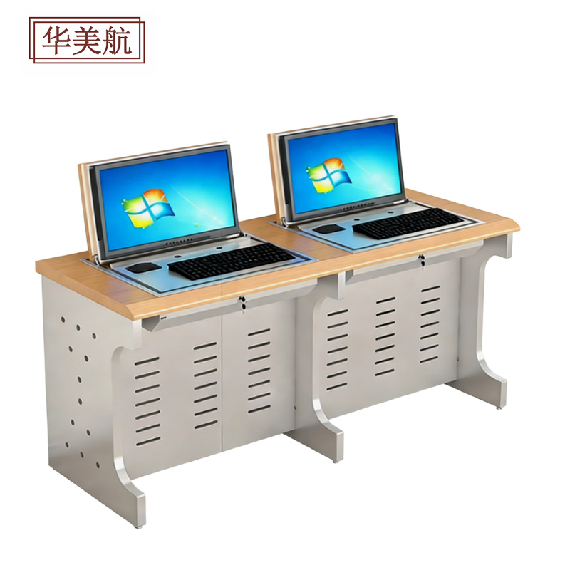 华美航 电脑桌 1600*700*750mm张高清大图