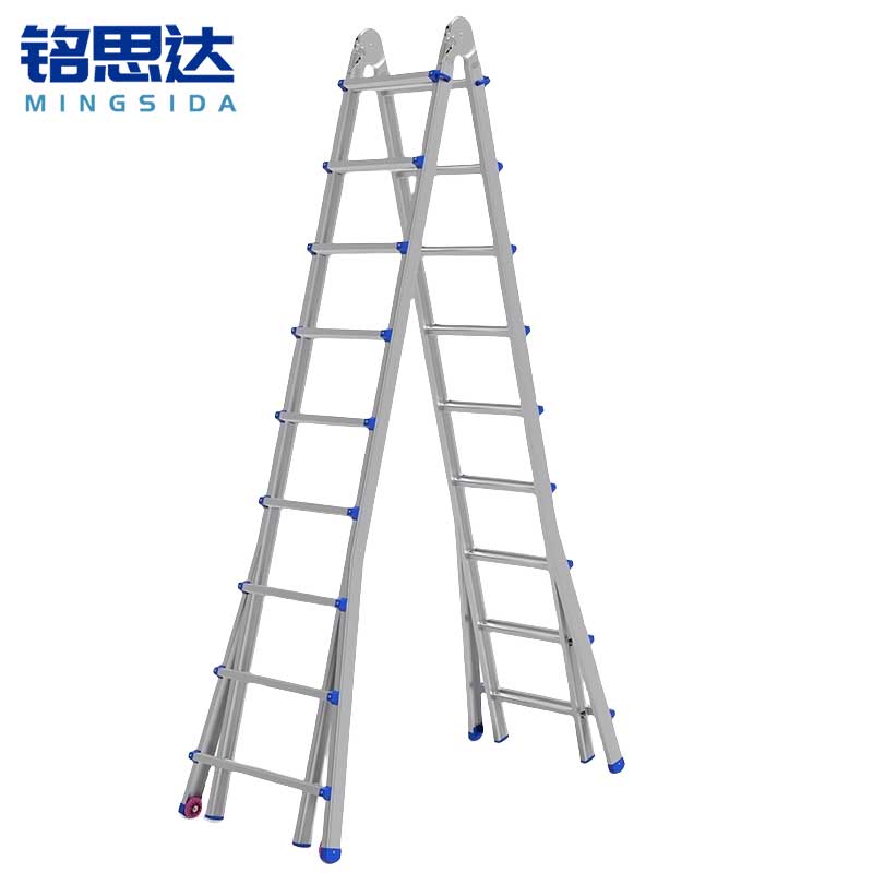 铭思达梯子九步带轮个高清大图