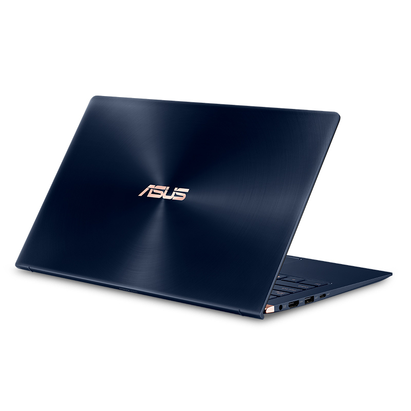 华硕(ASUS)灵耀Deluxe14 14英寸微边全面屏超轻薄笔记本电脑第八代英特尔®酷睿™i5(i5-8265U 8G 512GB MX150-2G独显)尊爵蓝高清大图