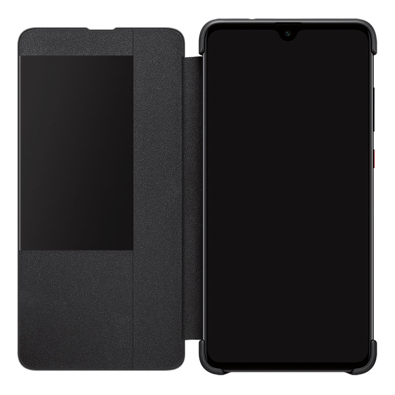 华为(HUAWEI) mate20原装手机套视窗皮套 智能休眠免翻盖式开窗保护套 mate20超薄商务防摔全包手机壳正品
