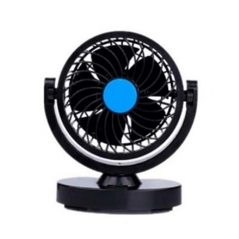 车载风扇12v24v吊吸顶式强力静音大风力制冷车内用小电动轿车风扇 12V单头4英寸[点烟器插头]