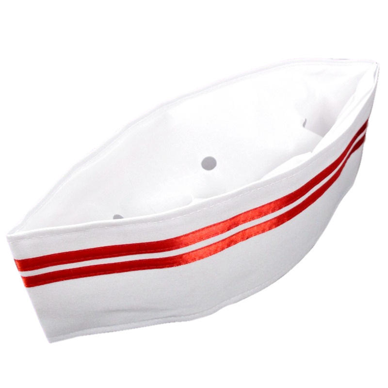 万山宏业 厨师帽防油防污防掉发船帽一次性 CSM-20/包高清大图