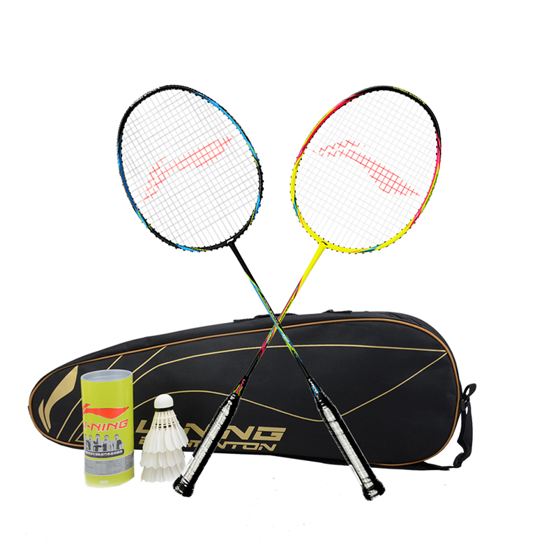 李宁羽毛球拍套装gforce77视频