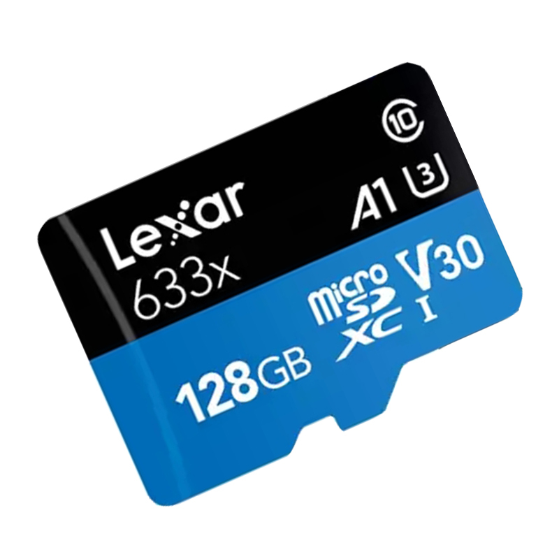 [免邮]雷克沙(Lexar)128GB TF卡633X手机记录仪监控存储卡MicroSD CLASS 10
