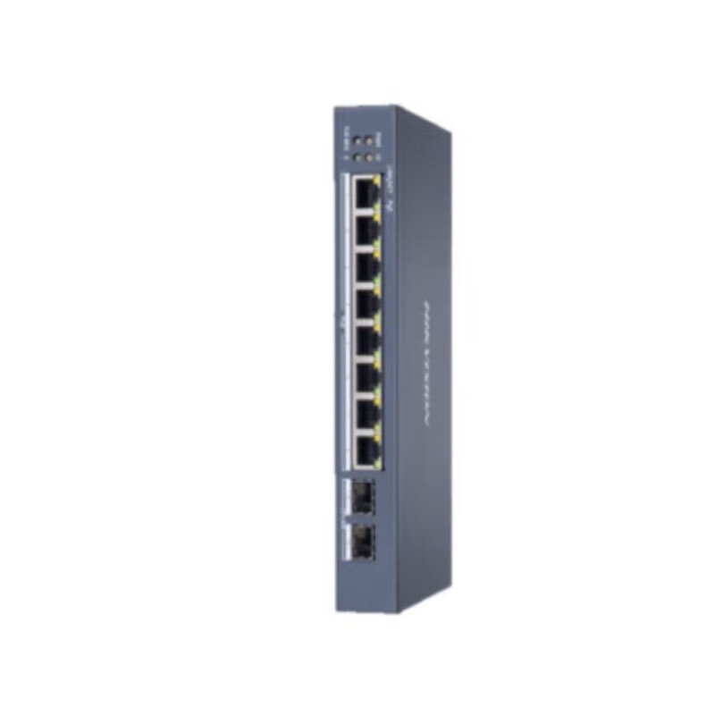 海康威视 DS-3E1510P-S 轻网管千兆PE交换机8个千兆PoE电口2个千兆光口 单位:台